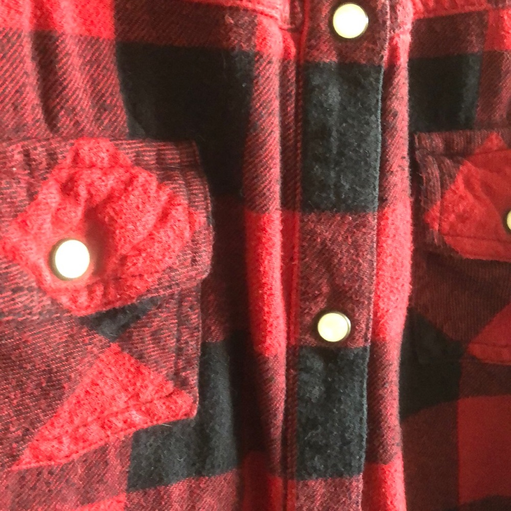 Red-Checkered Flannel - Picture 3 of 3